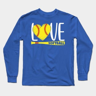 Softball Love Long Sleeve T-Shirt